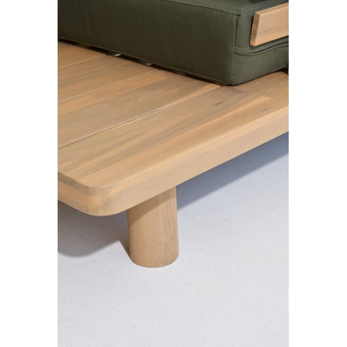 5 Seater Clifton Acacia Wood Outdoor Modular Lounge Set