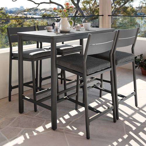 4 Seater Kamari Outdoor Bar Table Set