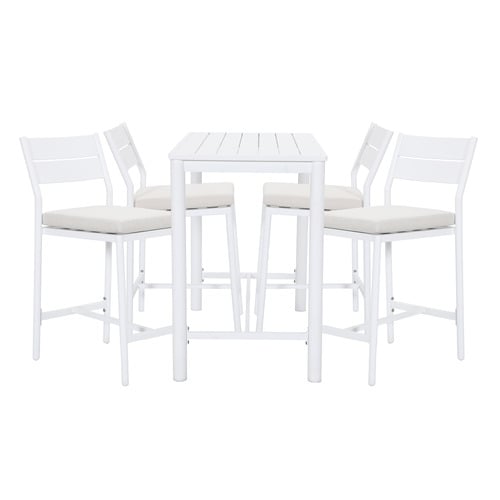 4 Seater Kamari Outdoor Bar Table Set