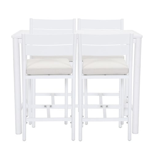 4 Seater Kamari Outdoor Bar Table Set