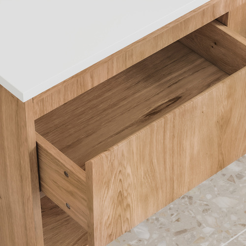 Mabel 1200mm Natural Wall Hung Single Vanity