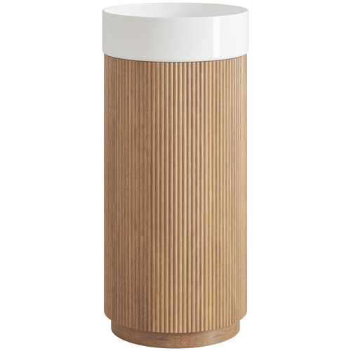 Nomad 410mm Natural Round Stone Freestanding Basin