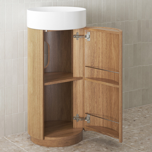Nomad 410mm Natural Round Stone Freestanding Basin