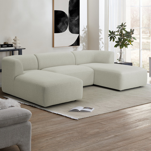 Gala-4-Seater-Boucle-Sofa-with-Double-Chaise