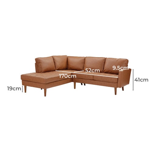 Stockholm 5 Seater Sofa with Chaise