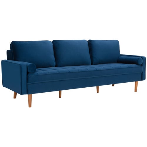 Stockholm 4 Seater Velvet Sofa