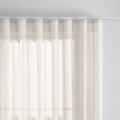 Leah Sheer S-Fold Curtains