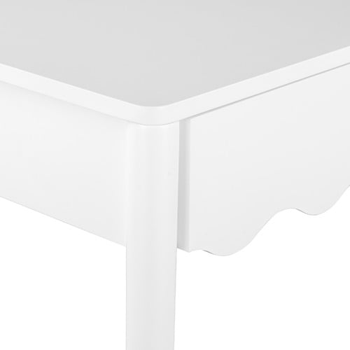 Kids&rsquo; Wavy Rubberwood Desk