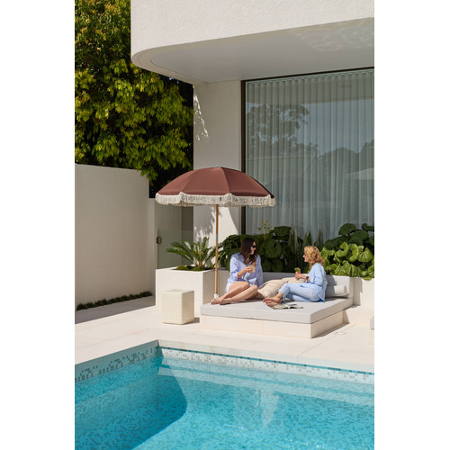 1.8m Fringed Beach Umbrella