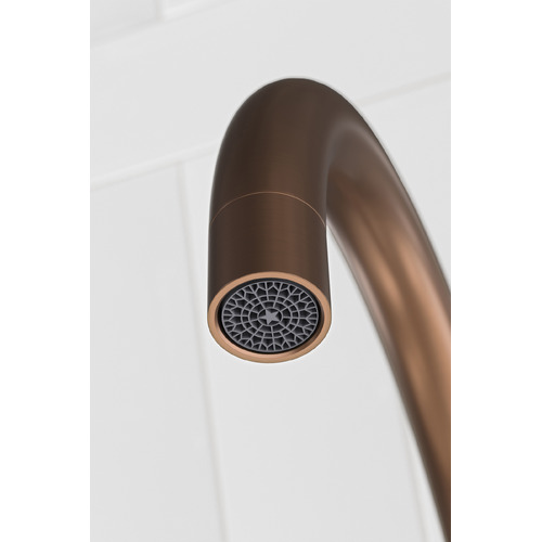 Clovelly Bronze Gooseneck Kitchen Sink Mixer