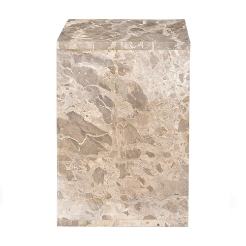 Beige Delight Mia Marble Side Table
