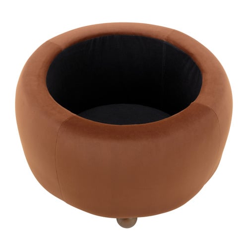 Tilly Velvet Storage Ottoman