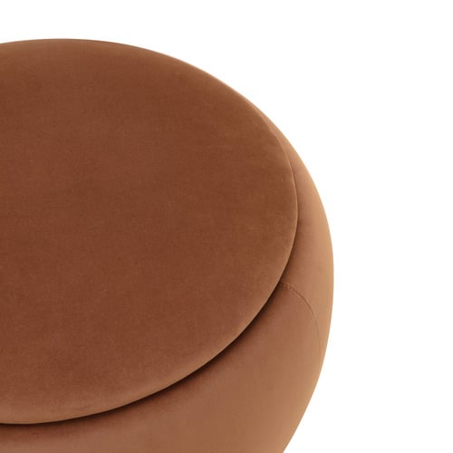Tilly Velvet Storage Ottoman