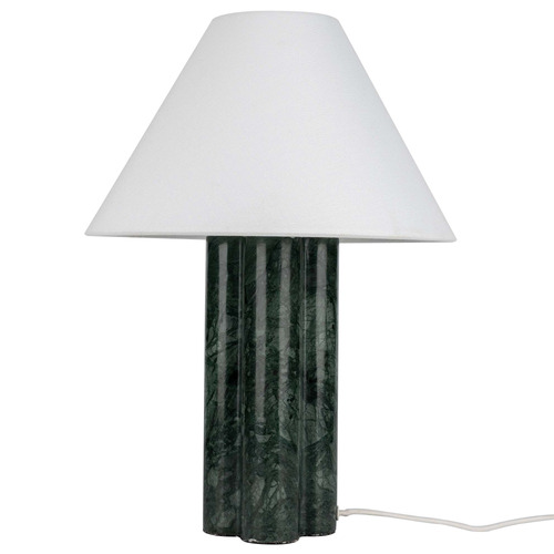Alma Stacked Column Marble Table Lamp