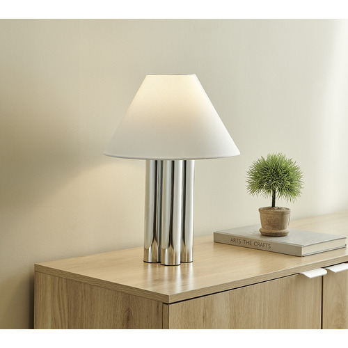 Alma Stacked Column Iron Table Lamp