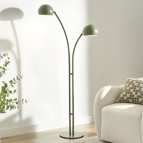 Baxter Metal 2 Light Floor Lamp