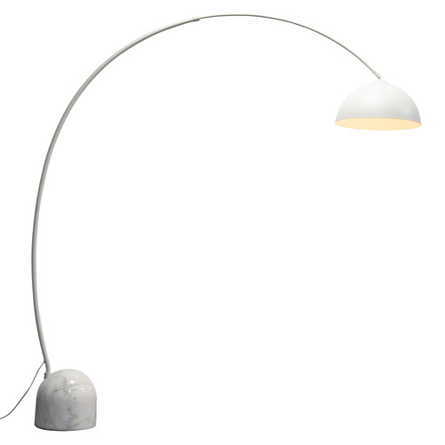 Kenzie Arc Marble Floor Lamp
