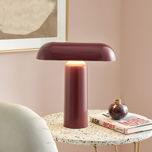 Larkin Iron LED & Cordless Lamp with Charging Cable