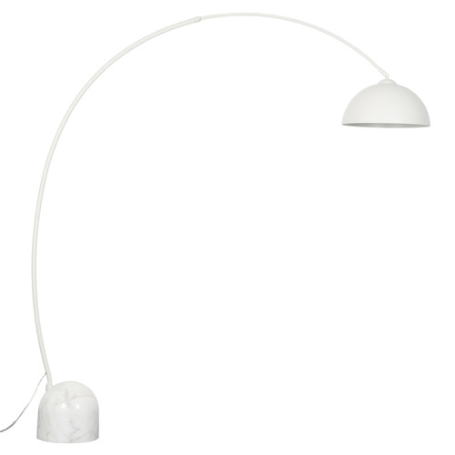 Kenzie Arc Marble Floor Lamp