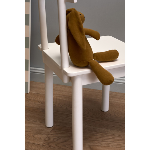 Kids&rsquo; White Rigby Chair