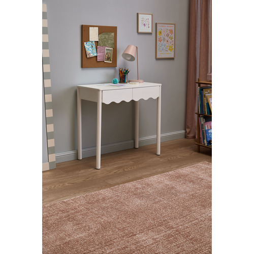 Kids&rsquo; Wavy 2 Drawer Desk