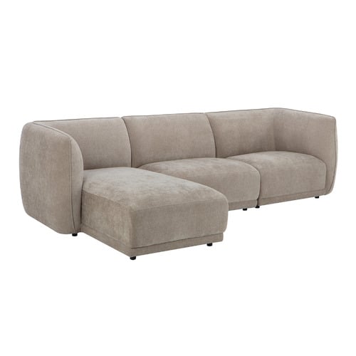 Vivian 4 Seater Boucle Sofa with Chaise