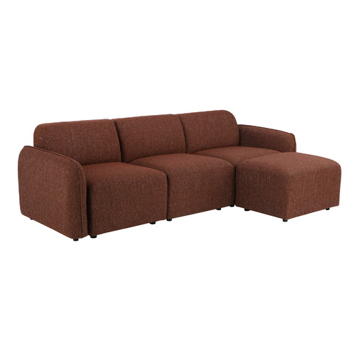 Barton 3 Seater Modular Sofa & Ottoman Set