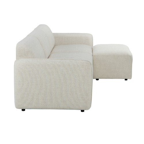 Barton 3 Seater Modular Sofa & Ottoman Set
