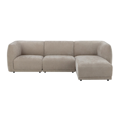 Vivian 4 Seater Boucle Sofa with Chaise