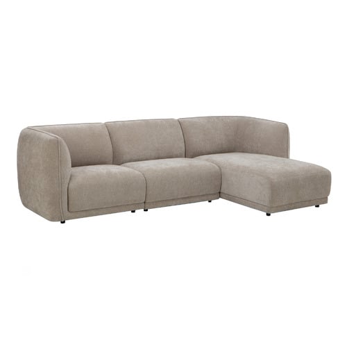 Vivian 4 Seater Boucle Sofa with Chaise