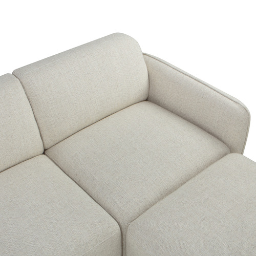 Barton 3 Seater Modular Sofa & Ottoman Set