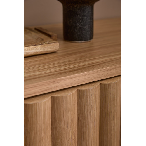 Hayley Curved Wall-Mounted TV Unit