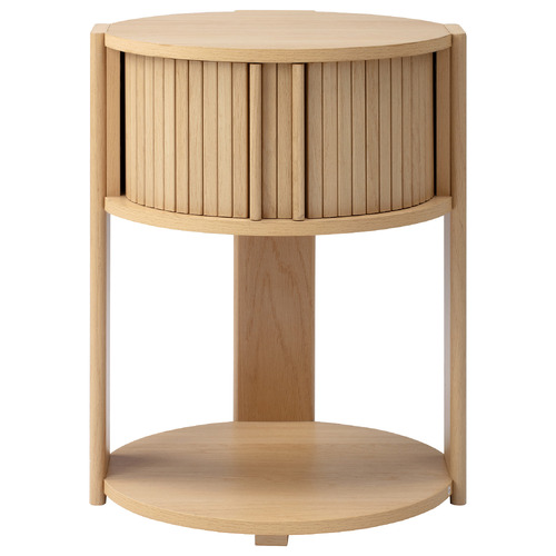 Tammy Tambour Bedside Table