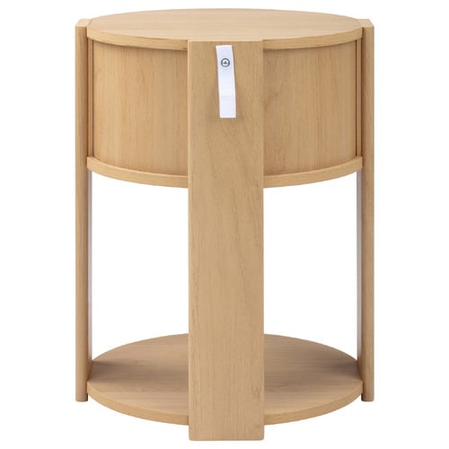 Tammy Tambour Bedside Table