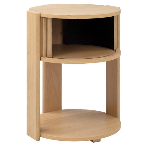 Tammy Tambour Bedside Table