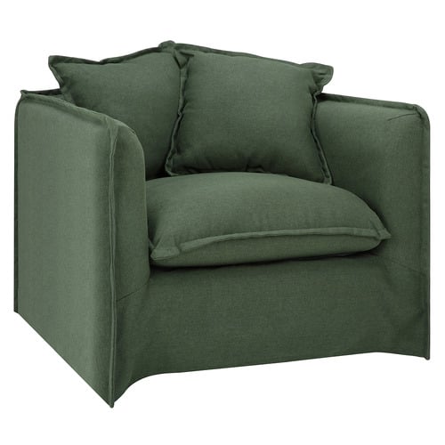 Montauk Upholstered Slipcover Armchair