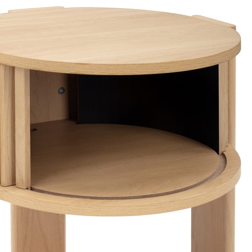 Tammy Tambour Bedside Table