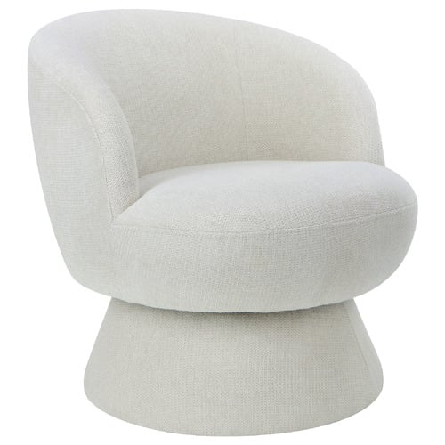 Eloise Chenille Swivel Armchair