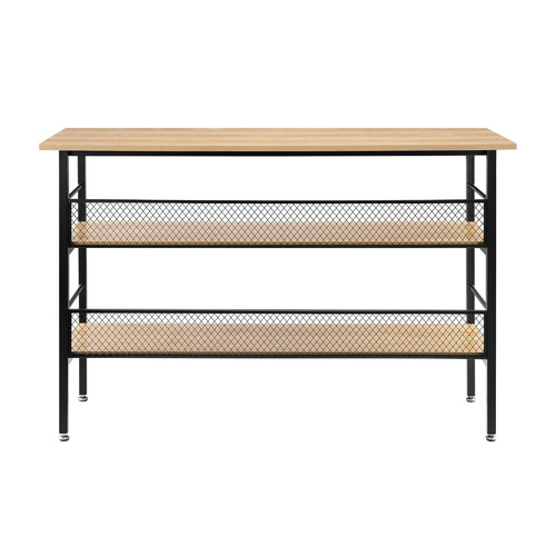 Obera Kitchen Island Bench with Storage