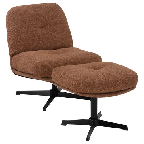 2 Piece Jerome Swivel Accent Chair & Ottoman Set