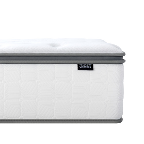 Aylen Bamboo Bed Frame & Pocket Spring Mattress Set