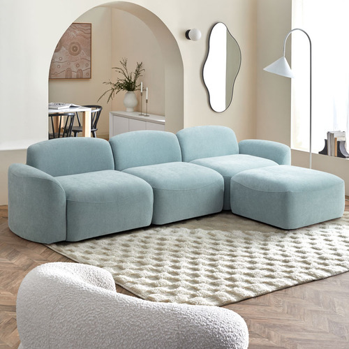 Cami 4 Seater Chenille Modular Sofa