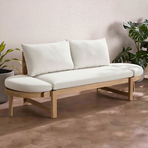 Martinique Acacia Wood Outdoor Daybed
