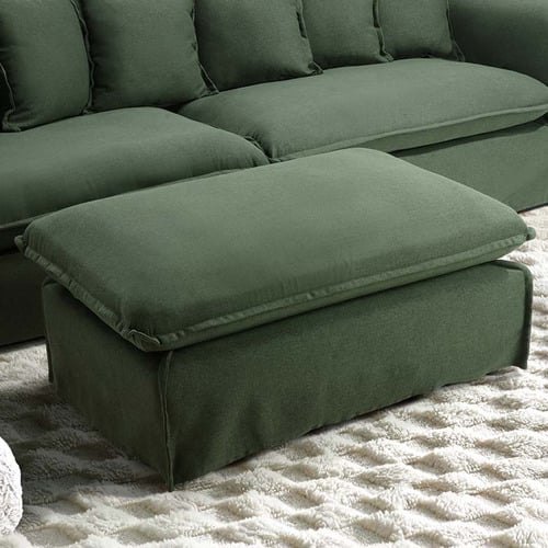 Montauk Slipcover Ottoman