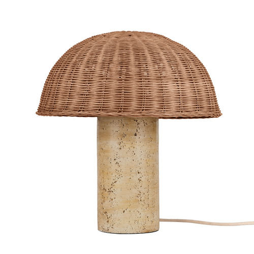 Benji Mushroom Cement Table Lamp