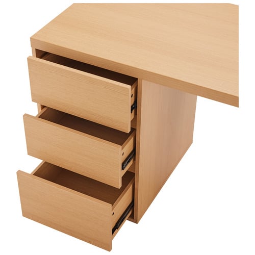 Justin 3 Drawer Writing Desk