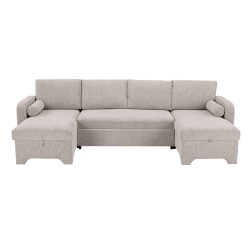 Frida 3 Seater Storage Sofa Bed with Double Chaise