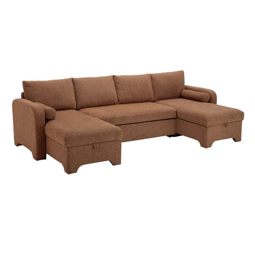 Frida 3 Seater Storage Sofa Bed with Double Chaise