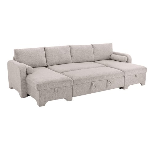 Frida 3 Seater Storage Sofa Bed with Double Chaise