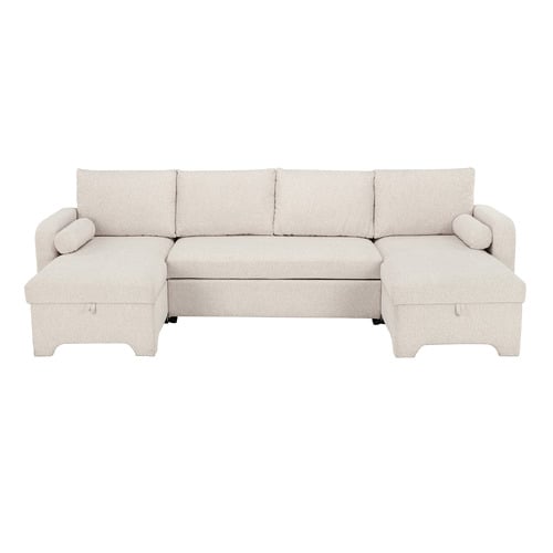 Frida 3 Seater Storage Sofa Bed with Double Chaise